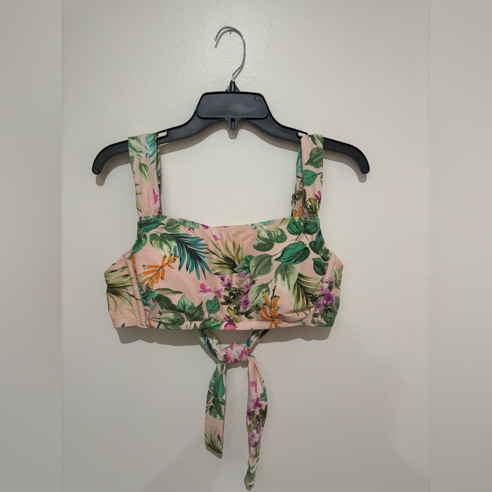 Kona Sol Orange Pink 2 piece swimsuit
